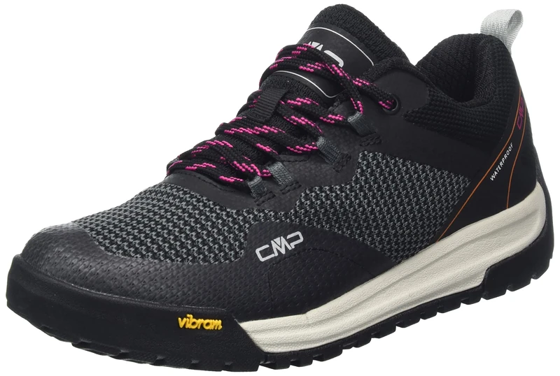 CMP Women's Lothal Wmn Wp Multisport Shoes Gymnastics Shoe, Nero Titanio, 8.5 UK