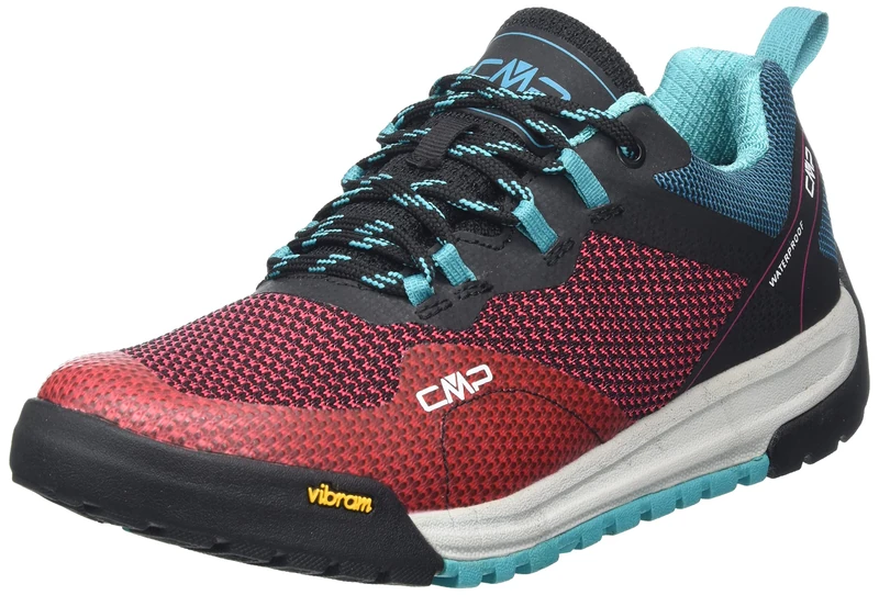 CMP Women's Lothal Wmn Wp Multisport Shoes Sports Shoes, Blue Orange Deep Lake Campari, 8.5 UK - Image 1