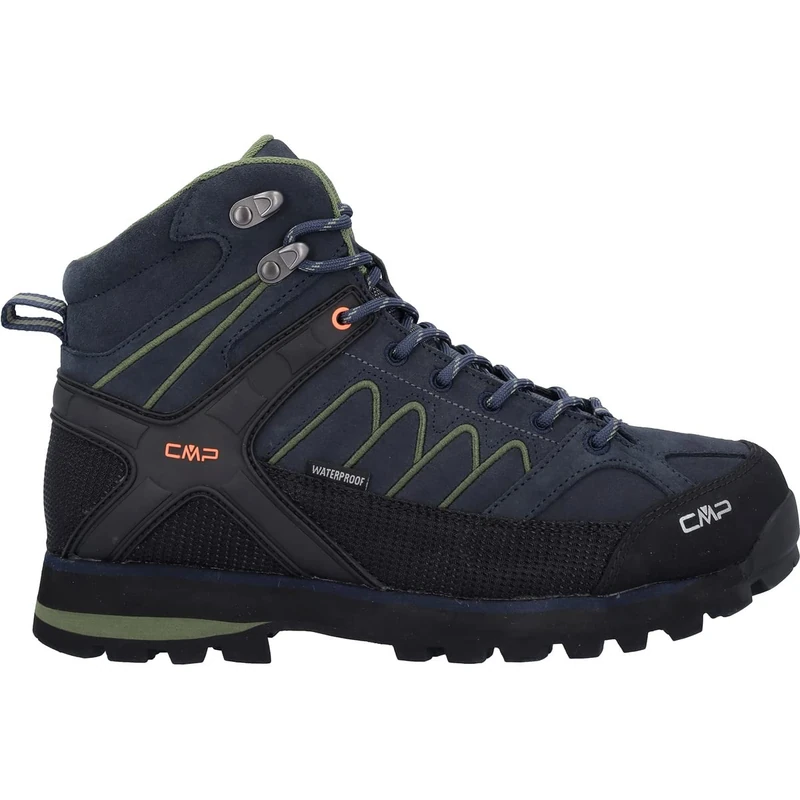 CMP Men's Moon MID Trekking Shoes WP, B.Blue-Peat, 7 UK