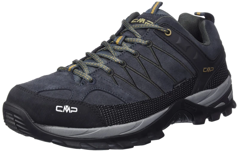 CMP Rigel Men's Low Trekking Shoes Wp Trekking & Hiking Shoes, Antracite Arabica, 14.5 UK