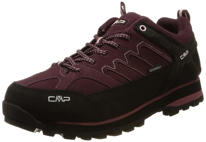 CMP Women's Moon Low WMN Trekking Shoe WP, prugna, 6 UK