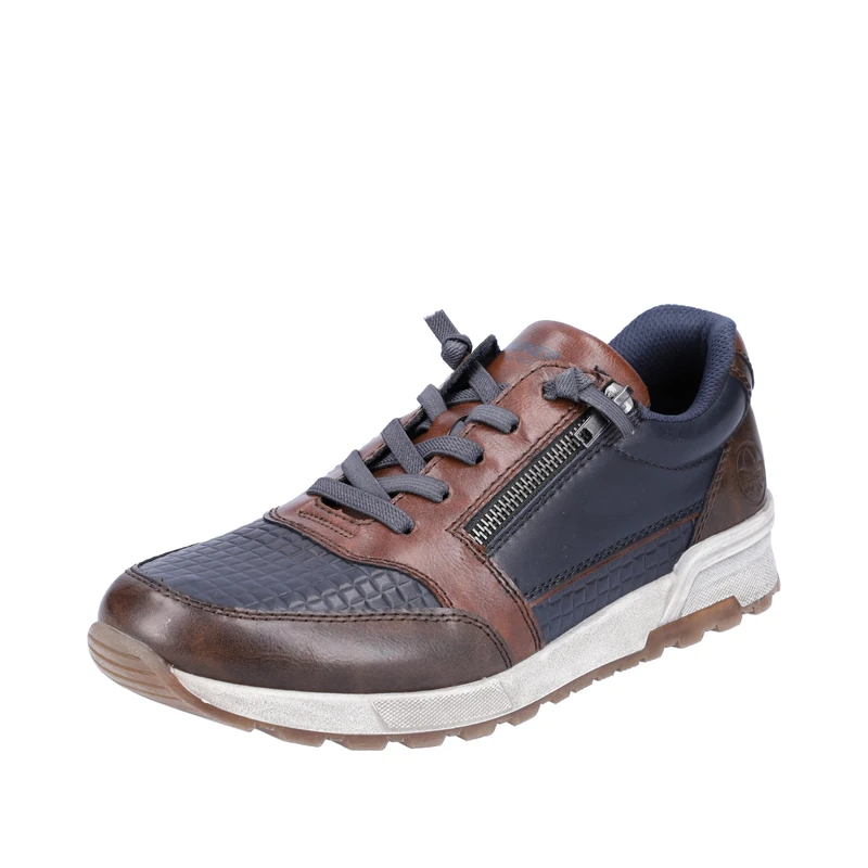 Rieker Men's 15163 Trainers, Blue Combination, 6.5 UK