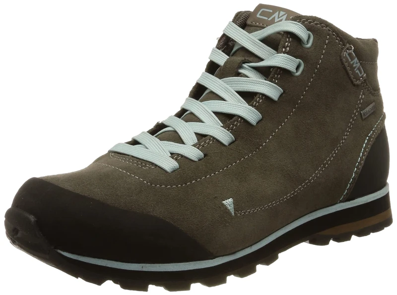 CMP Women's Elettra Mid Wmn Wp Hiking Shoes Trekking Shoes, Dark Beige Tortora Vetro, 7 UK