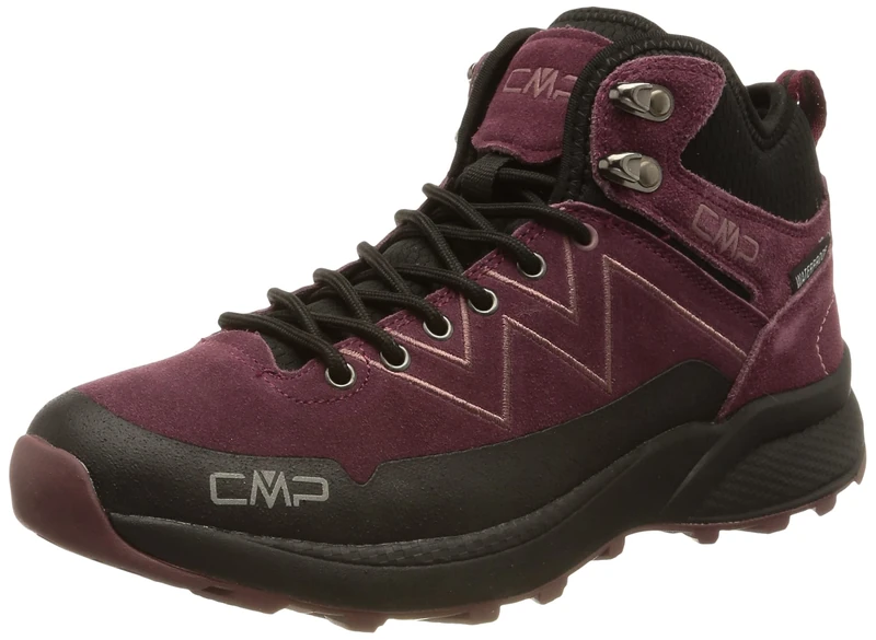CMP Women's Wmn Kaleepso Mid Hiking Shoe WP, prugna, 8 UK