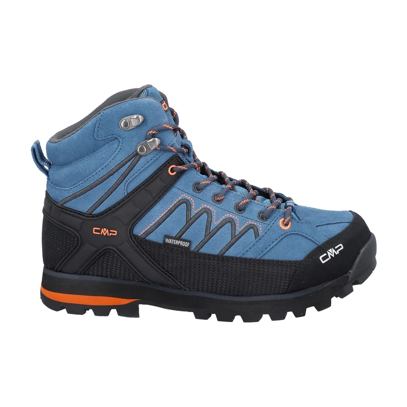 CMP Men's Moon MID Trekking Shoes WP, Deep Lake-Anthracite, 7 UK