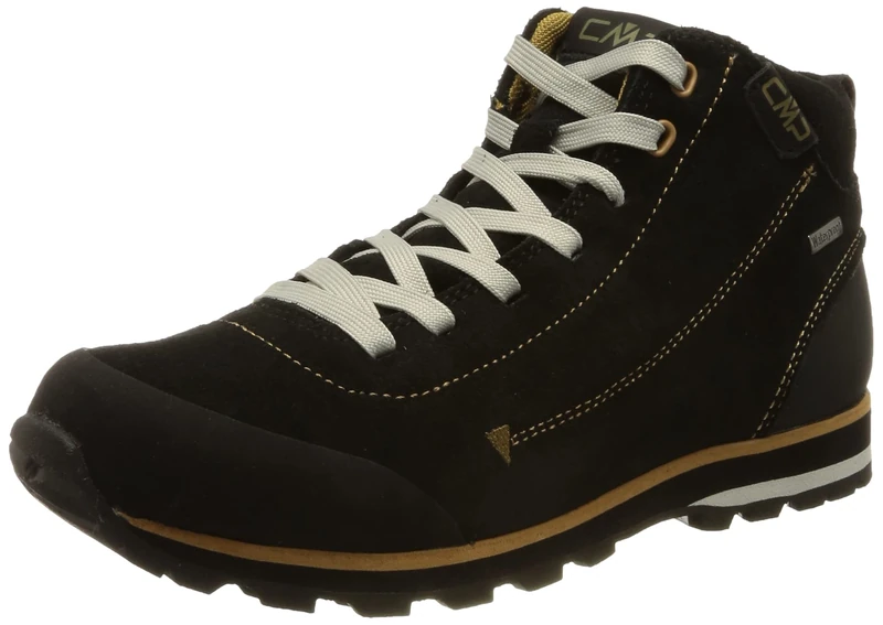 CMP Women's Elettra Mid Trekking & Hiking Boots, Nero Amber, 5 UK