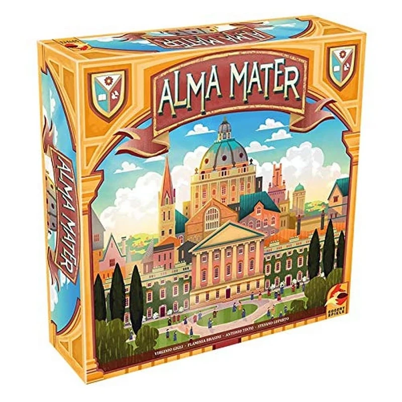 Eggert Games, Alma Mater (Edition 2022), Expert Game, Strategy Game, 2-4 Players, From 12+ Years, 90+ Minutes, German
