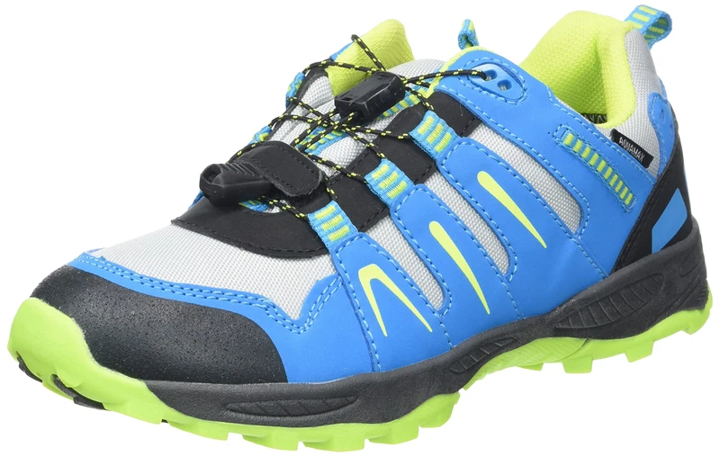 Mckinley Sonnberg Trail Running Shoe, Blau/Lemon, 10 UK Child