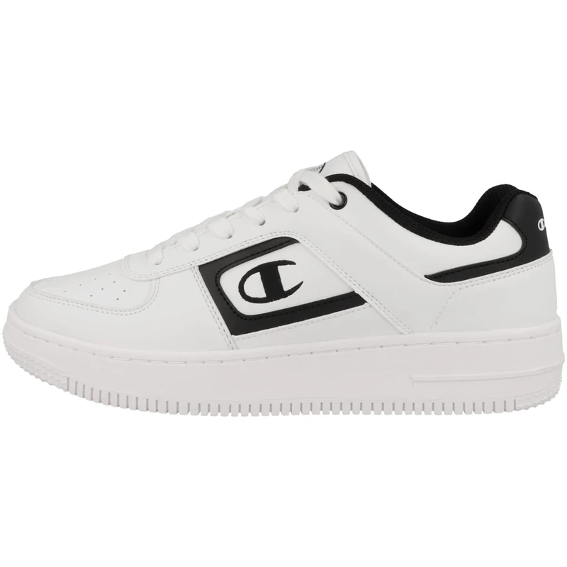 Champion Foul Play Element Low, Men's Sneakers, White/Black (WW006), 43 EU