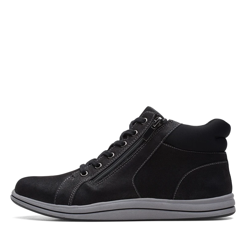 Clarks Women's Breeze Glide Ankle Boot, Black, 3.5 UK