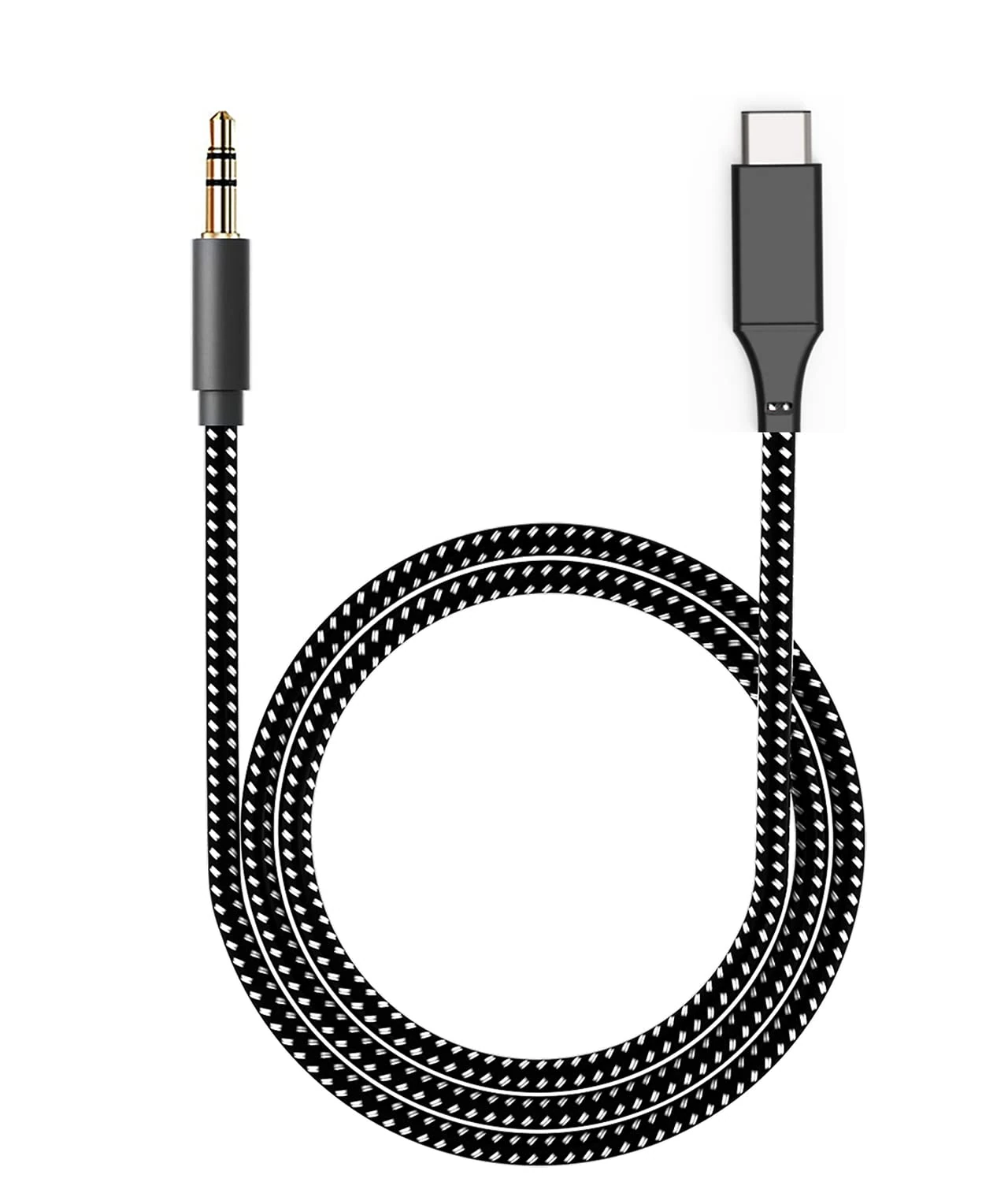 Aux to USB C, USB C to Aux Cable for Samsung S20 for Car Usb C to 3.5mm Jack Audio adapter Compatible with iPhone 15 Pro Max, Samsung S21 Ultra S20 Ultra Note 20 10 Plus for Car Stereo(Black)