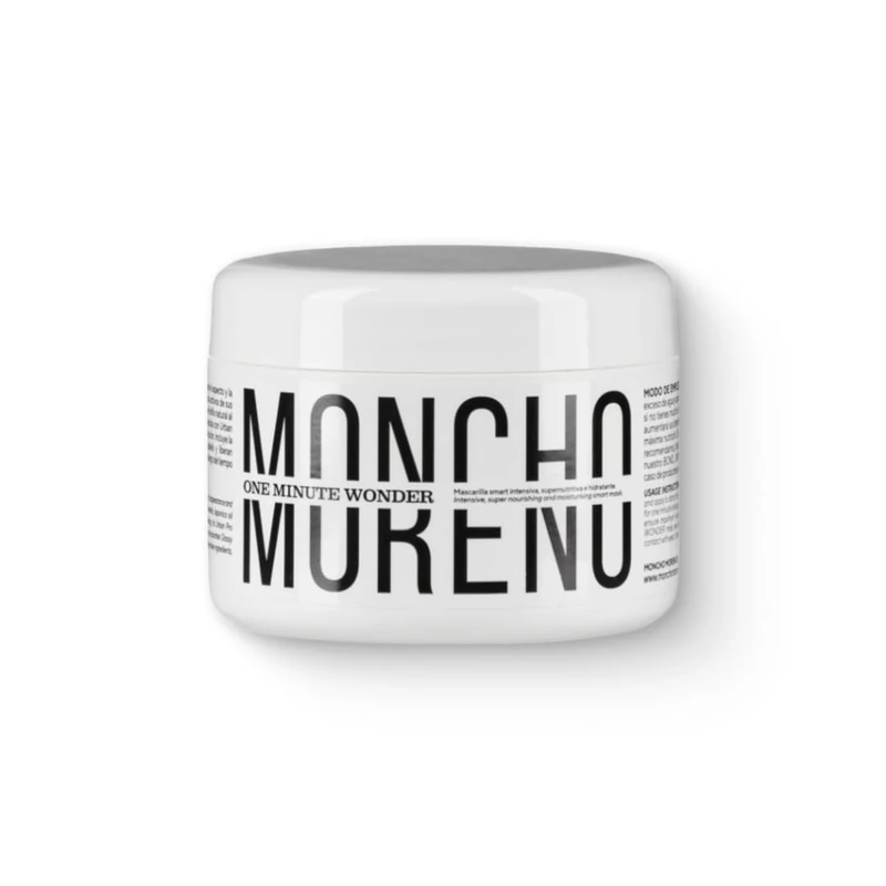 MONCHO MORENO 3676-84021 One Minute Wonder Mask 250 ml for Adults, Ideal for Healthy-Looking Hair Care and Styling, 250 ml