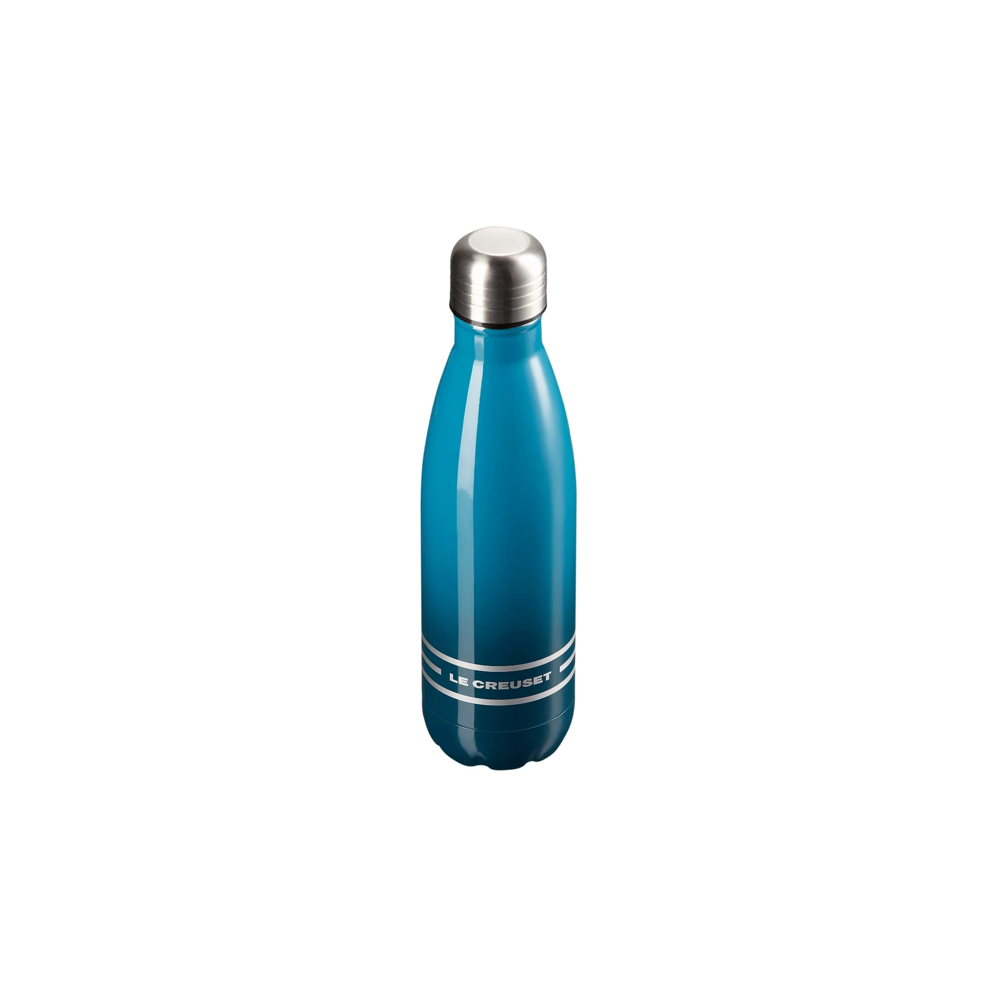 LE CREUSET SS Hydration Bottle 500ml Deep Teal -Cylinder