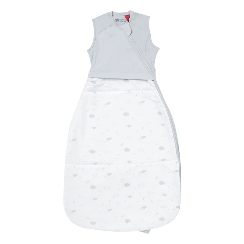 Tommee Tippee All-Season Baby Sleeping Bag, The Original Grobag, Developed with Sleep Scientists, Dual-Tog, Hip-Healthy Design, Soft Cotton-Rich Jersey and Aloe-Infused Mesh Fabric, 6-18m - Image 1
