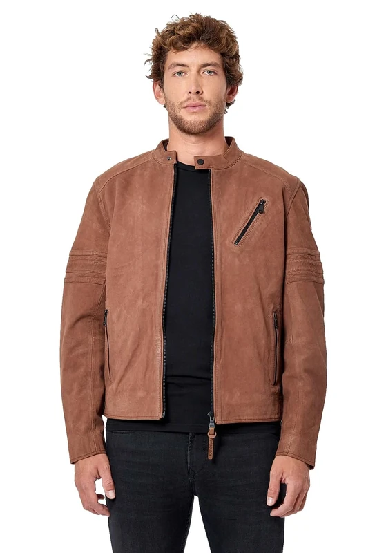 Kaporal Men's Jacket-SOMA Model-Colour Camel-Size M, M