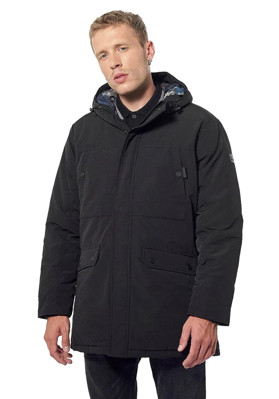 Kaporal Men's Sonak Jacket-Colour Black-Size S, S