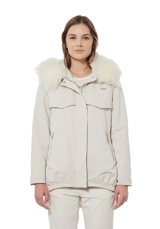 Kaporal Women's Jacket - Colour Off White - Size S, Offwhi, S Women's - Image 1