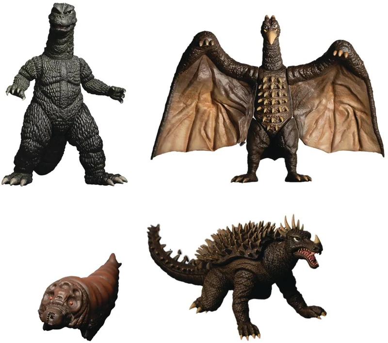 Mezco 5 Points XL Godzilla: Destroy All Monsters Figure Set 1 Standard, Blue