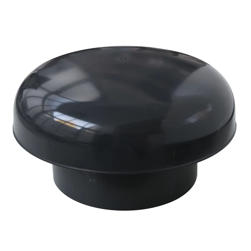 First Plast CDVM200A Ventilation Hat Head Exalator with mesh, Slate, Inner Diameter 200 mm - Image 1