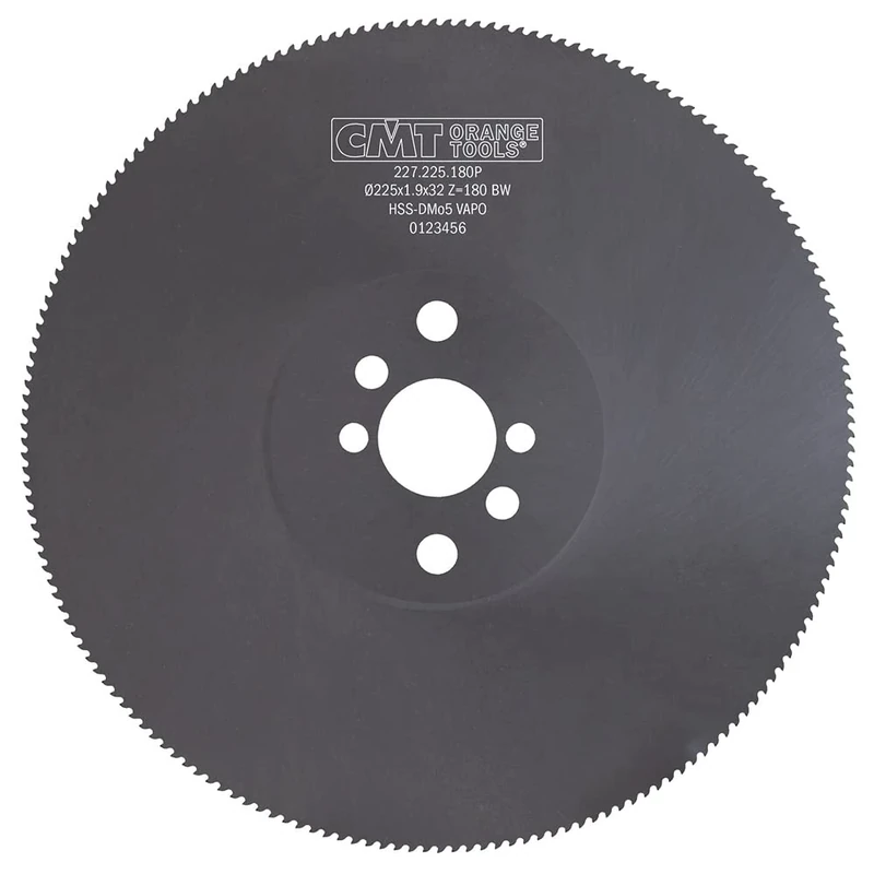 CMT Orange Tools 227.225.180P - SAW BLADE FERROUS HSS VAPO 225x1.9x32 Z180 BW-T4