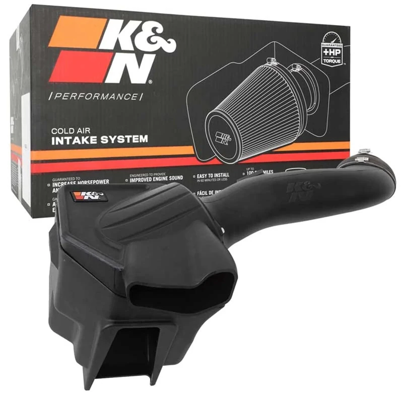 K&N Cold Air Intake Kit: High Performance, Increase Horsepower: Compatible with 2020-2022 F250/F350 Super Duty, 63-2613