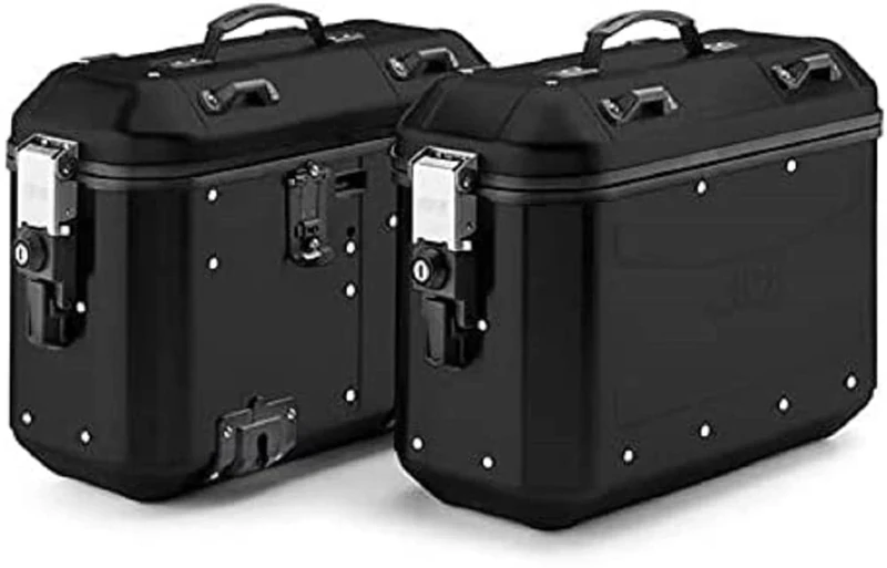 Givi DLMK36BPACK2 36LTR MONOKEY DOLOMITI Side FIT for Cases Pair in Black