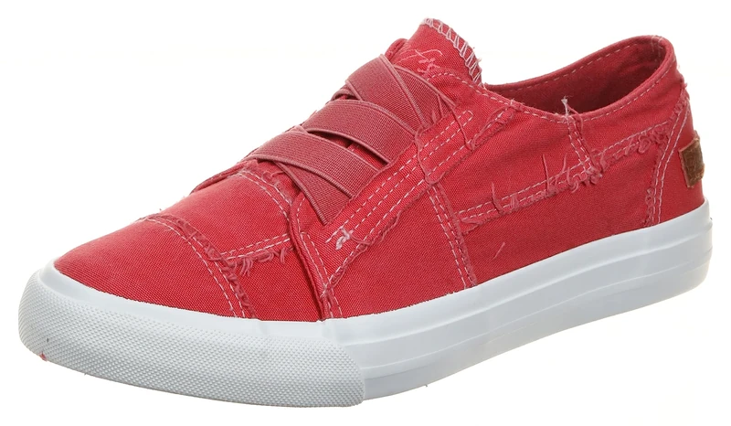 Blowfish Malibu Women's Marley Sneaker, Cherry Color Washed Canvas, 6.5 UK