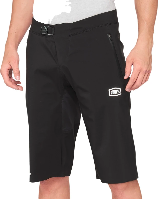 100% MTB WEAR Hydromatic Black-30, Shorts Black (Black), Size 11 - Image 1