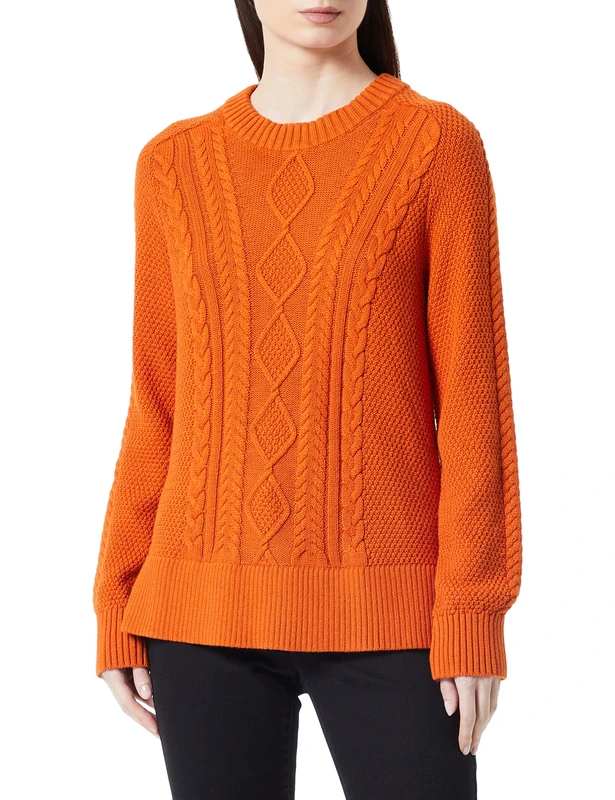 GANT Women's Jumper, Golden Orange, XS