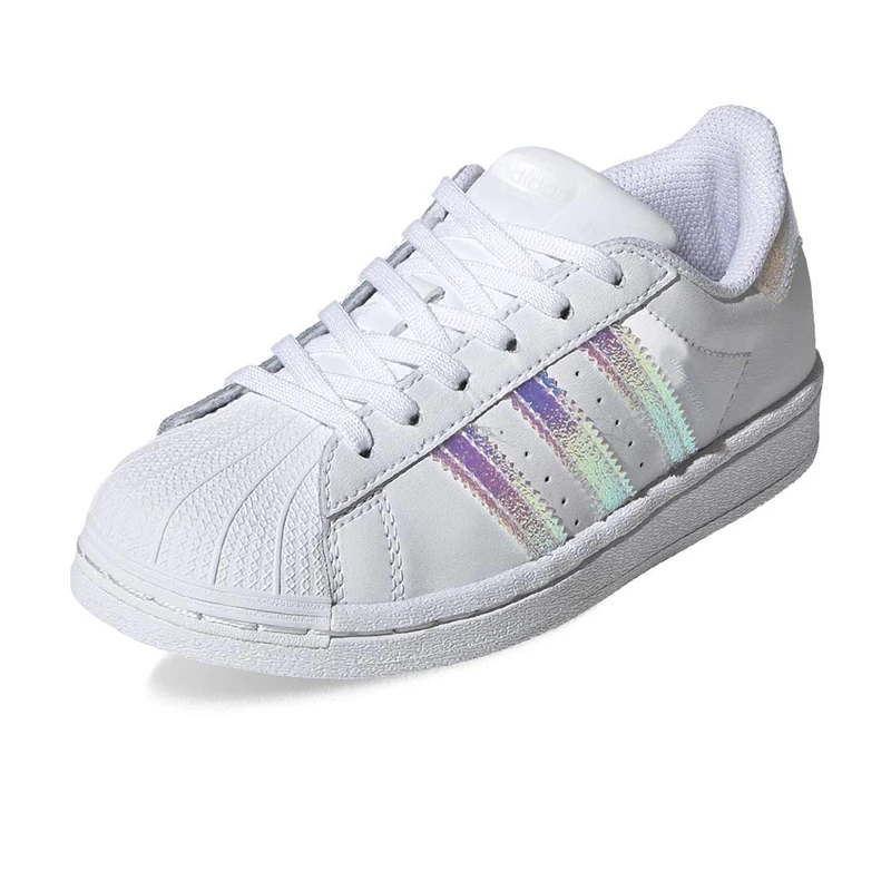 adidas Men's Superstar Trainers, Core Black Grey One Silver Met, 7.5 UK