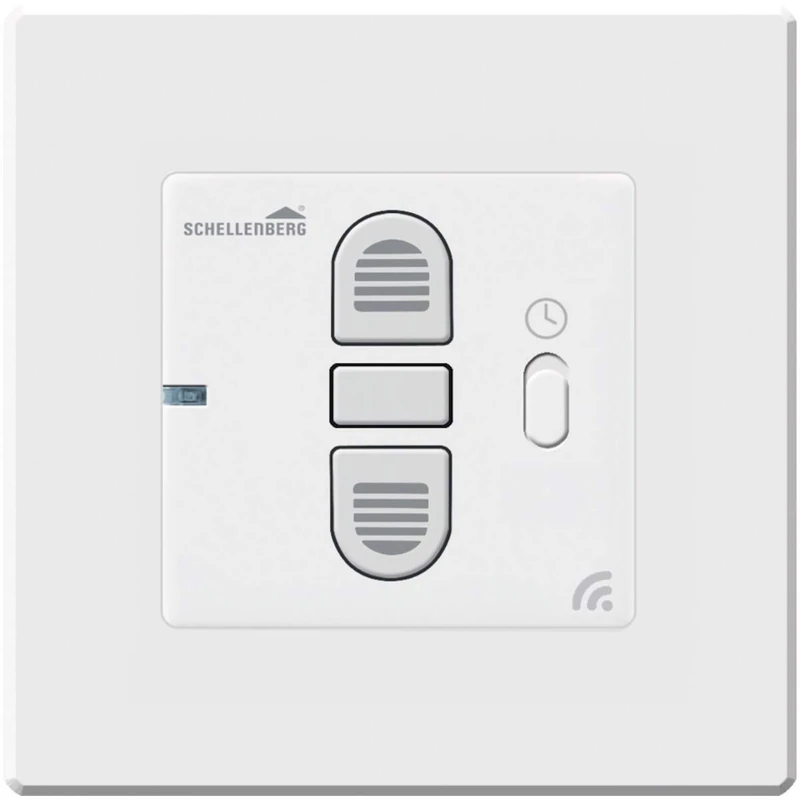 Schellenberg 20036 Electric Roller Shutter Motor Awnings Swing Garage Sockets or Light Switch 1 Channel White