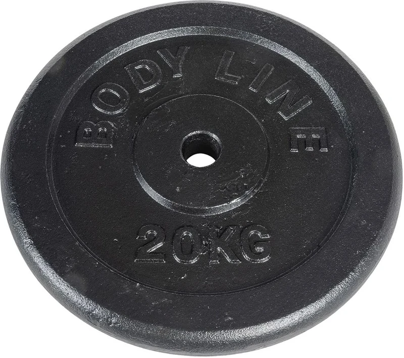 Bodyline Body Line 20 kg Cast Iron Weight Lifting Weight Lifting Disc for Gym Fitness Home Training