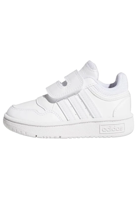 adidas Unisex Baby Hoops Shoes, Cloud White/Cloud White/Cloud White, 4 UK Child