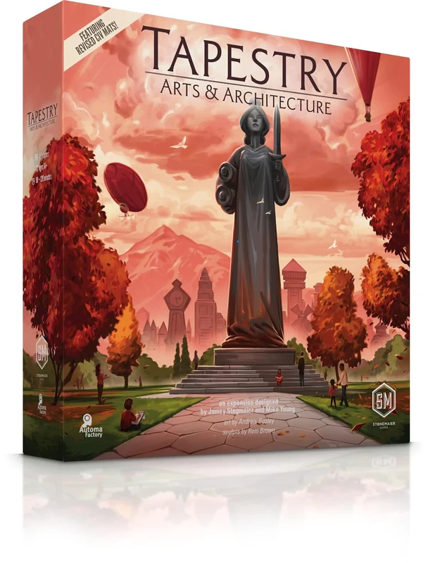 Stonemaier Games Tapestry: Arts & Architecture Expansion - Image 1