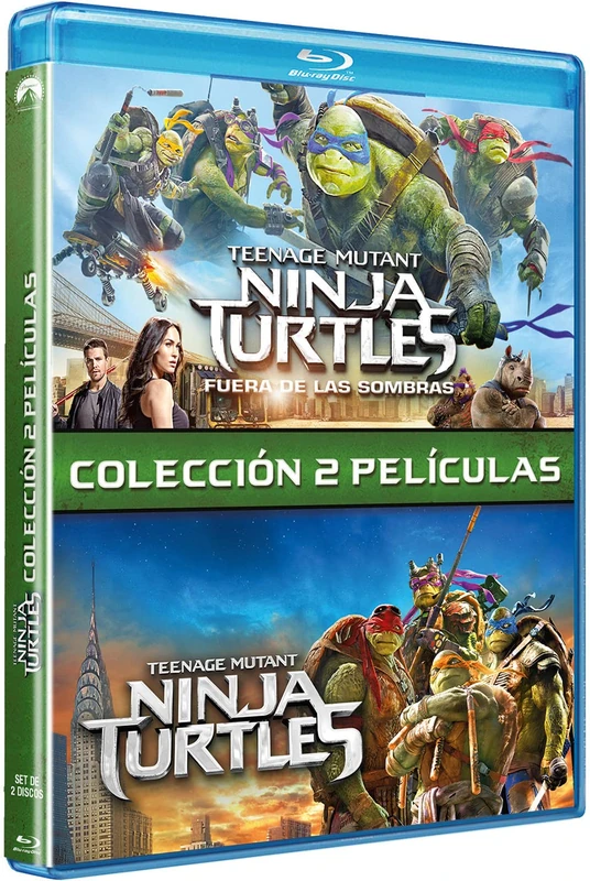 Ninja Turtles Colección 2 Películas Comic Book