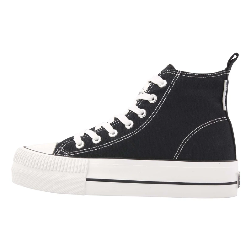 British Knights Women's Kaya MID Trainers, Black, 41 EU