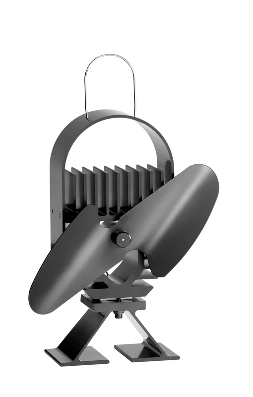 Ecofan AirDeco I Heat Powered Stove Fan - Powerful Modern Design, Low Start Temperature Technology Ideal for Wood, Gas, Pellet & Soapstone Stoves - Circulates Warm Air Efficiently & Reduces Fuel Cost