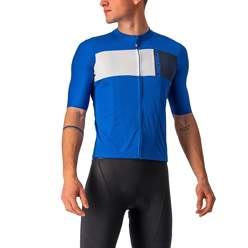 CASTELLI 4522023-458 PROLOGO 7 Jersey Sweatshirt Men's Italian Italian/Ivory-Savile BL XS