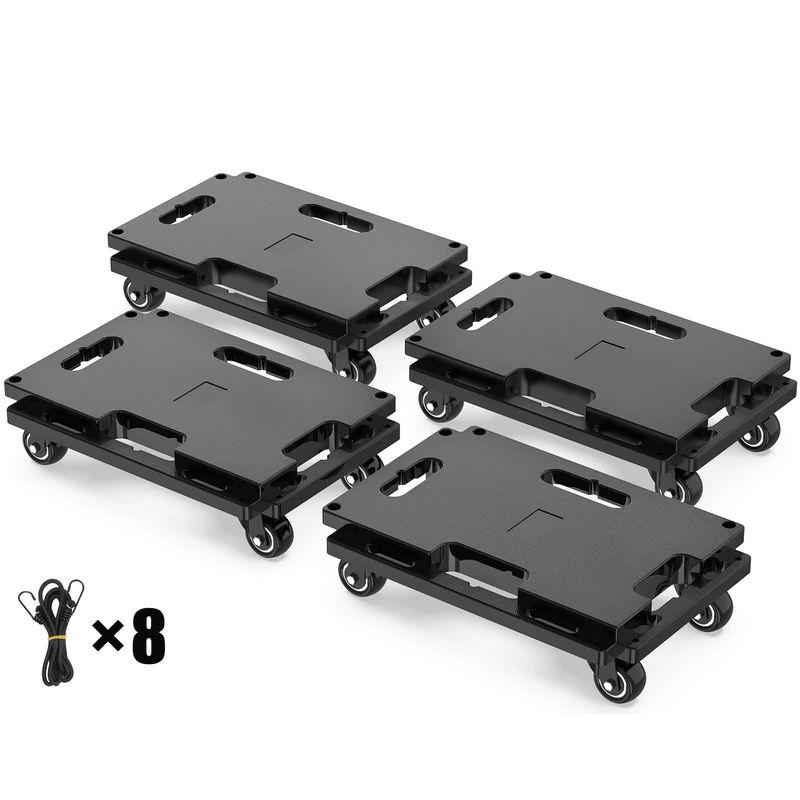 SOLEJAZZ Mobile Piano Dolly - 440 LBS Capacity, Pack of 4