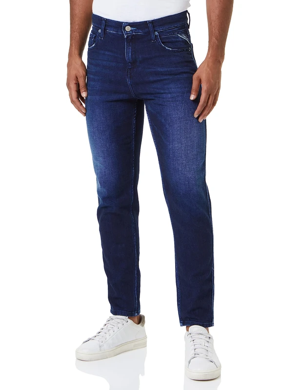 REPLAY Men's Sandot Herren Jeans, 007 Dark Blue, 36 W/30 L