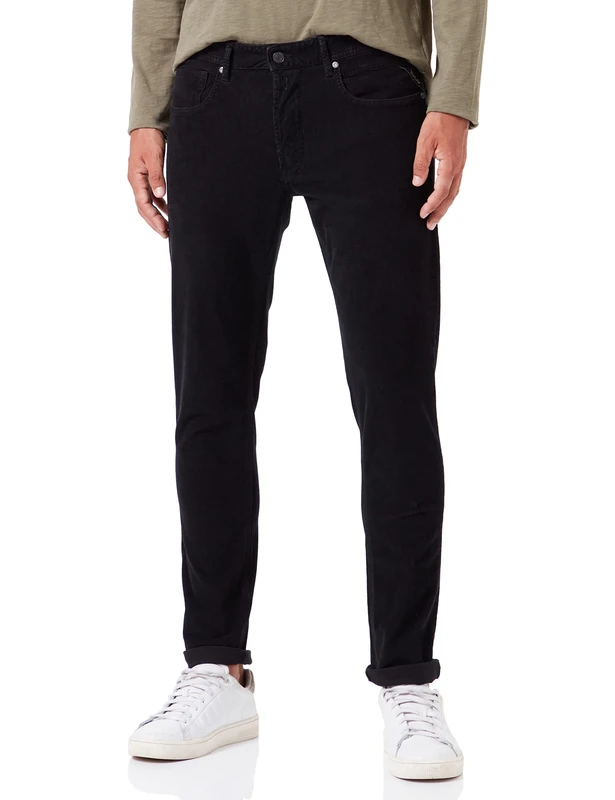 REPLAY Men's WILLBI Jeans, 098 Black, 2834