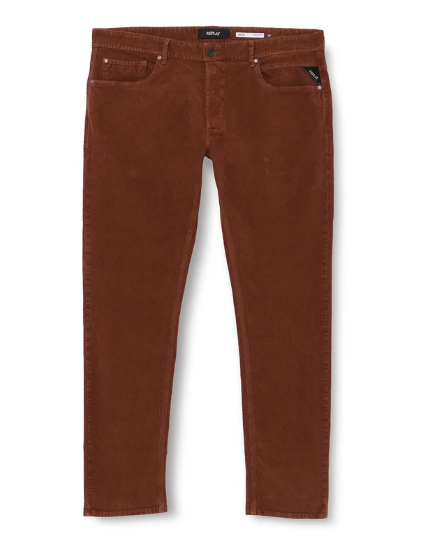 REPLAY Men's Willbi Jeans, 116 Tobacco, 28W / 30L EU, 116 Tobacco, 28 W/ 30 L