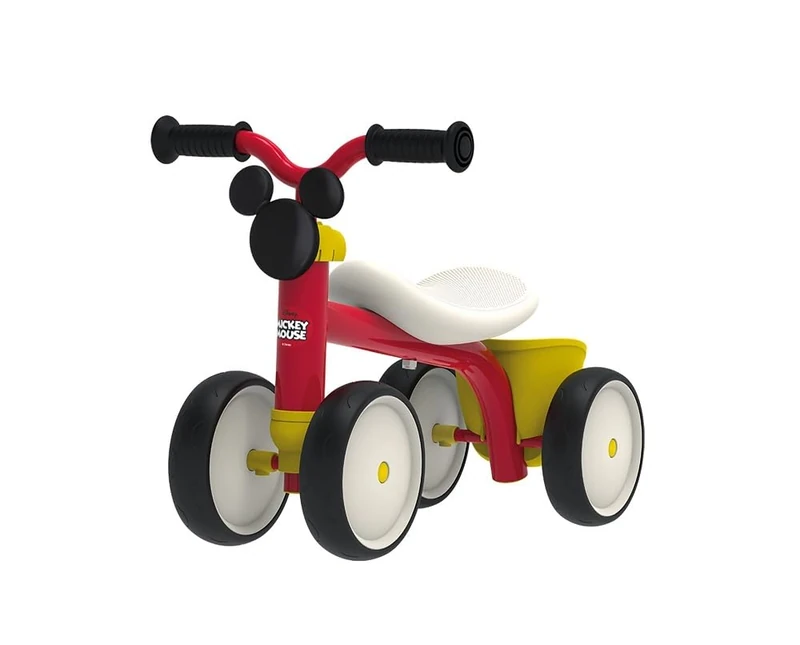 Smoby - Porteur 1er âge Mickey en métal - Rookie - Mixte - Rouge - 12 mois et plus - Image 1
