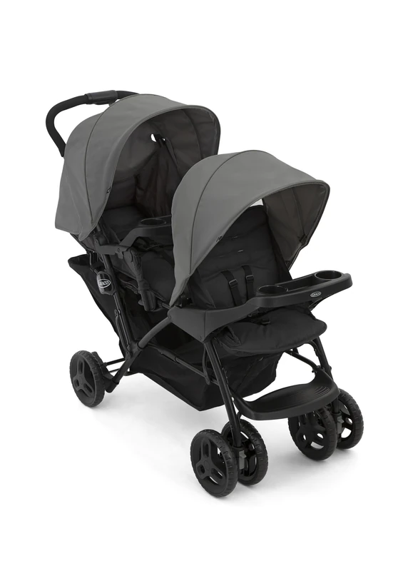 Graco Stadium Duo Tandem Pushchair - Double Stroller - Image 1