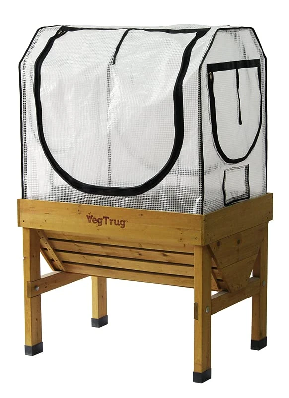 Small Greenhouse Frame & Multi Cover Set White