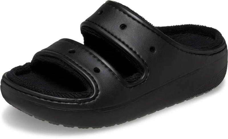 Classic Cozzzy Sandal, Black/Black, 8 UK Men/ 9 UK Women