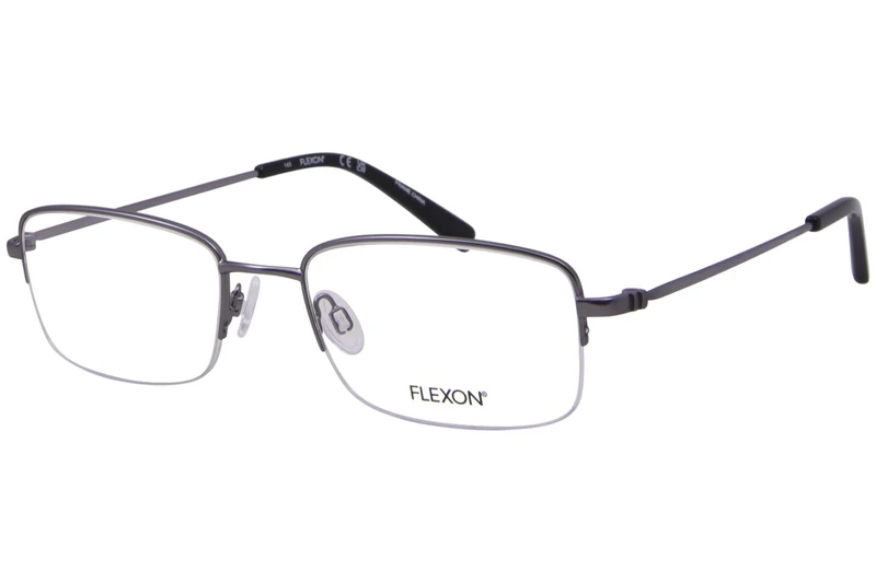 Flexon H6056 FLH6056 070 matte gunmetal vista Men's Acetate, Standard, 55