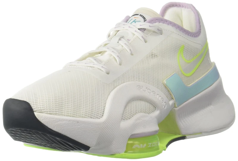 NIKE DH3389-175 Air Zoom SuperRep 3 Premium Women Summit White/Doll-Phantom-Volt UK 3