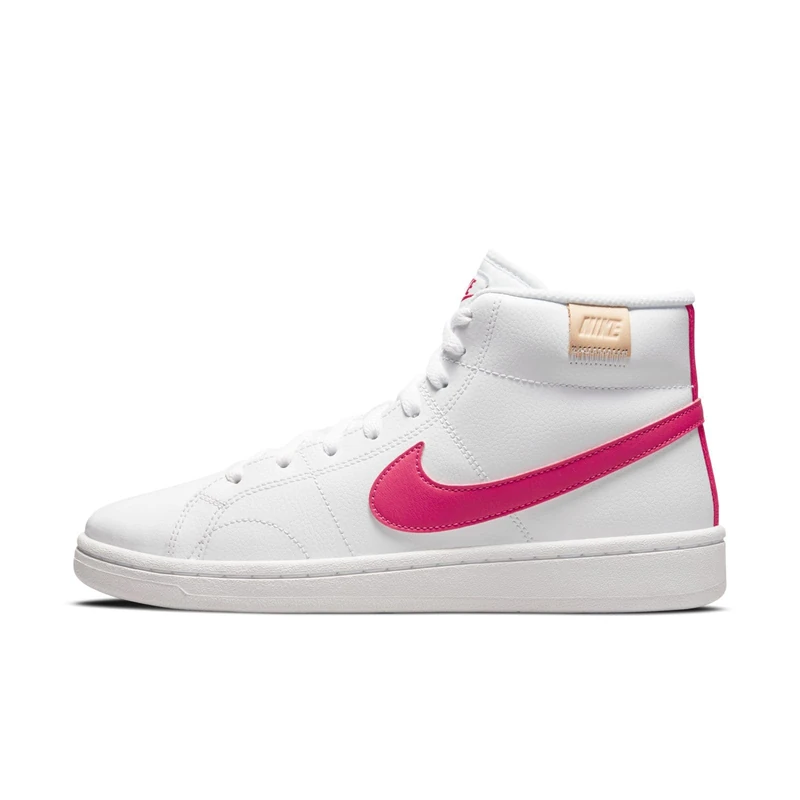 NIKE CT1725-104 WMNS Court Royale 2 MID Women White/Rush Pink-White Onyx UK 2.5