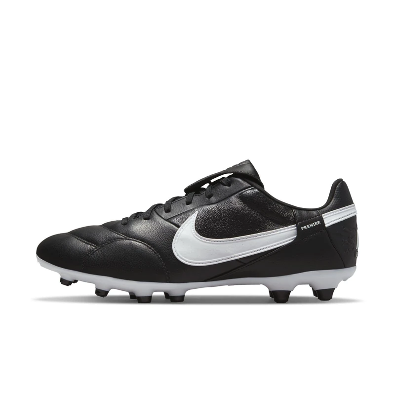 Nike Men's Premier Iii Football Shoe, Black/White, 3.5 UK